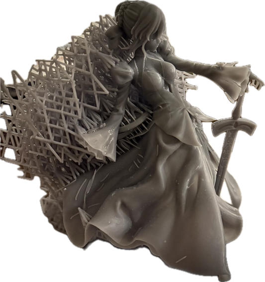 16K resin 3D print by The Nerdocracy